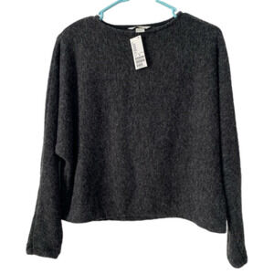 H&M Women's‎ XS NWT Academia Preppy Dolman Long Sleeve Sweater Fall Neutral